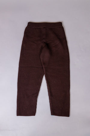unnames.ニットパンツ Brown