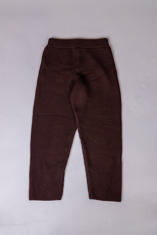 unnames.ニットパンツ Brown