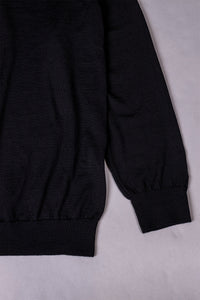 unnames.ハイゲージ タートルネック Black