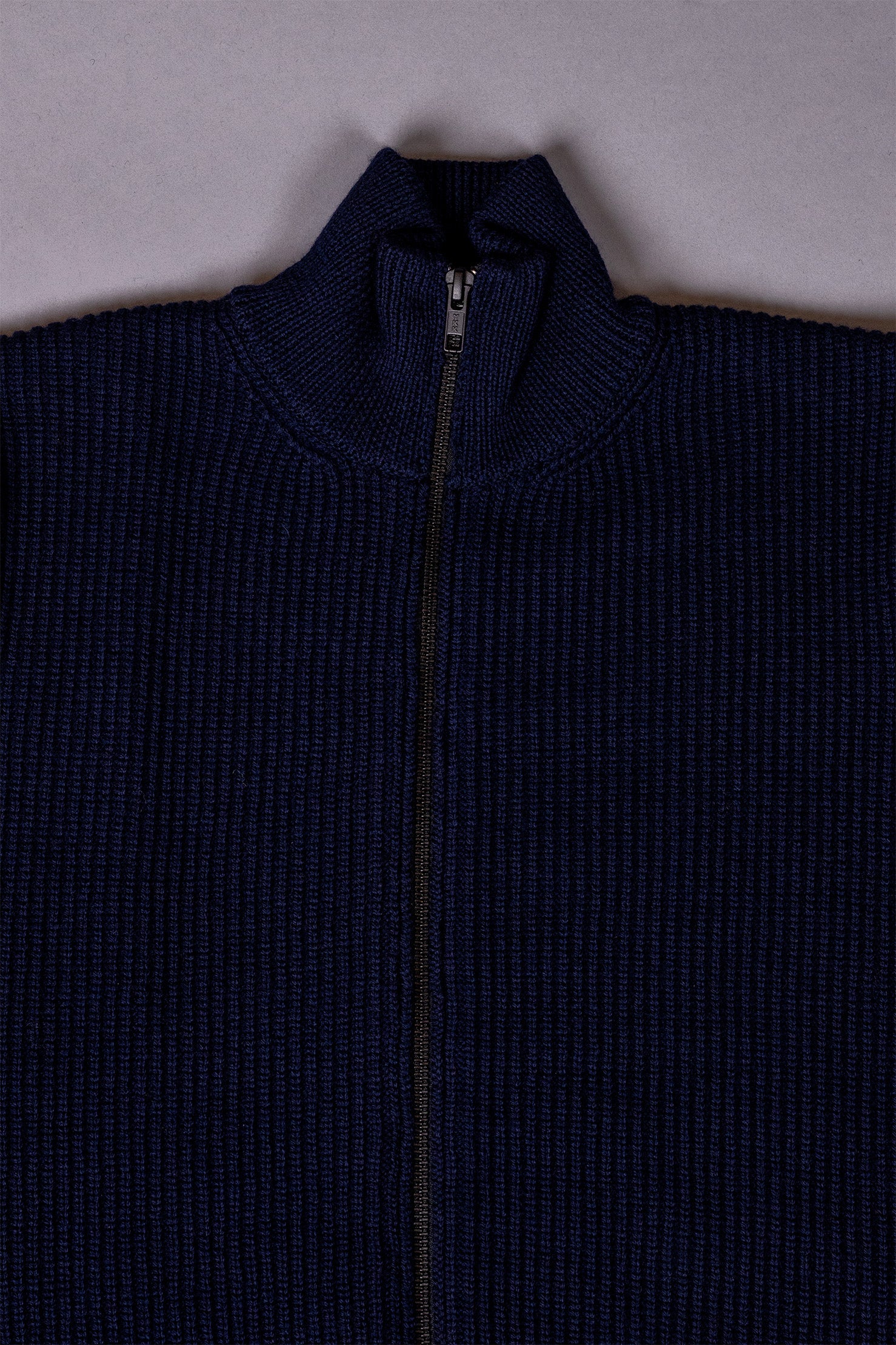 unnames.ハーフジップニット Navy