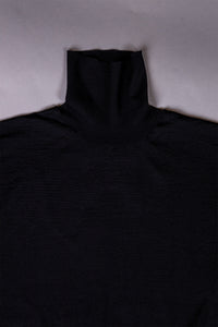 unnames.ハイゲージ タートルネック Black