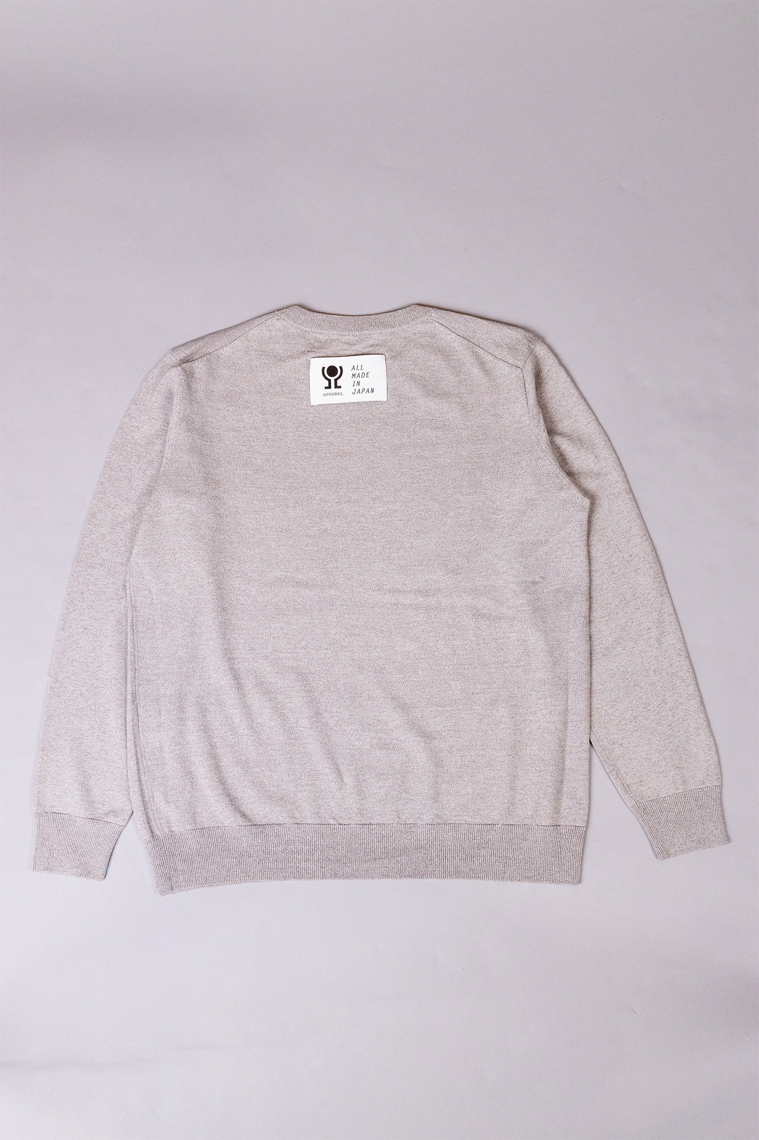 unnames.和紙ニット light gray