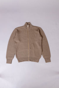 unnames.ハーフジップニット Khaki