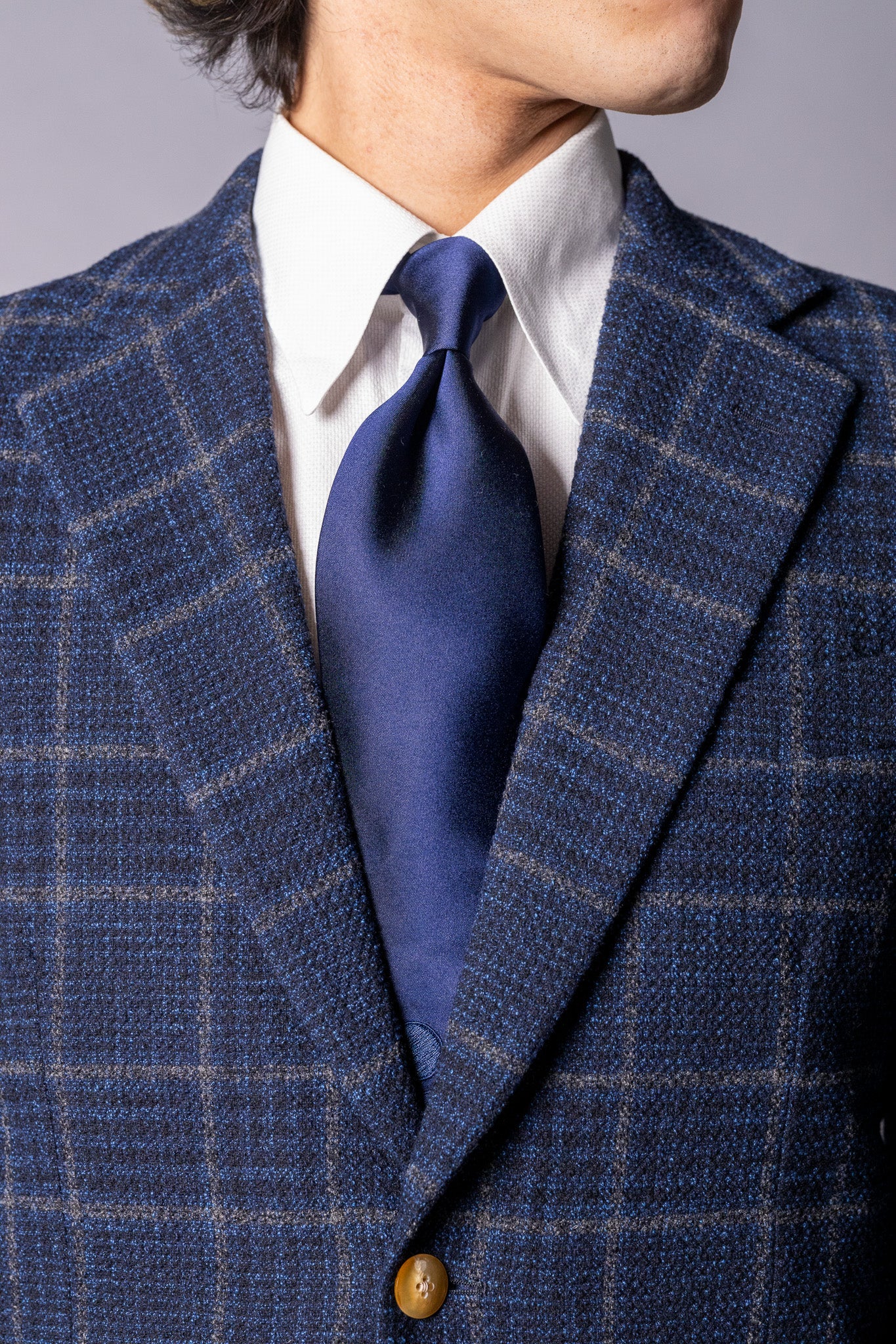 オリジナルロゴネクタイ navy