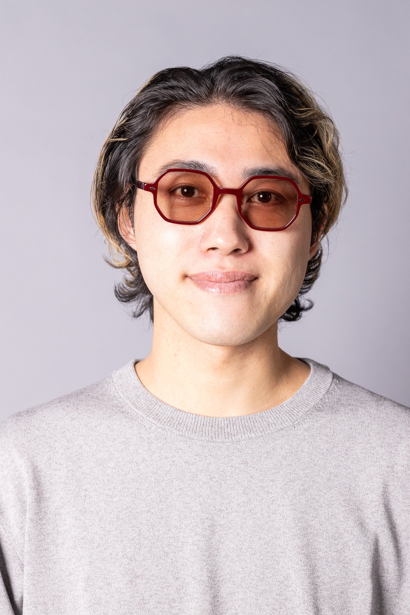 eyewear GC013 solid burgandy