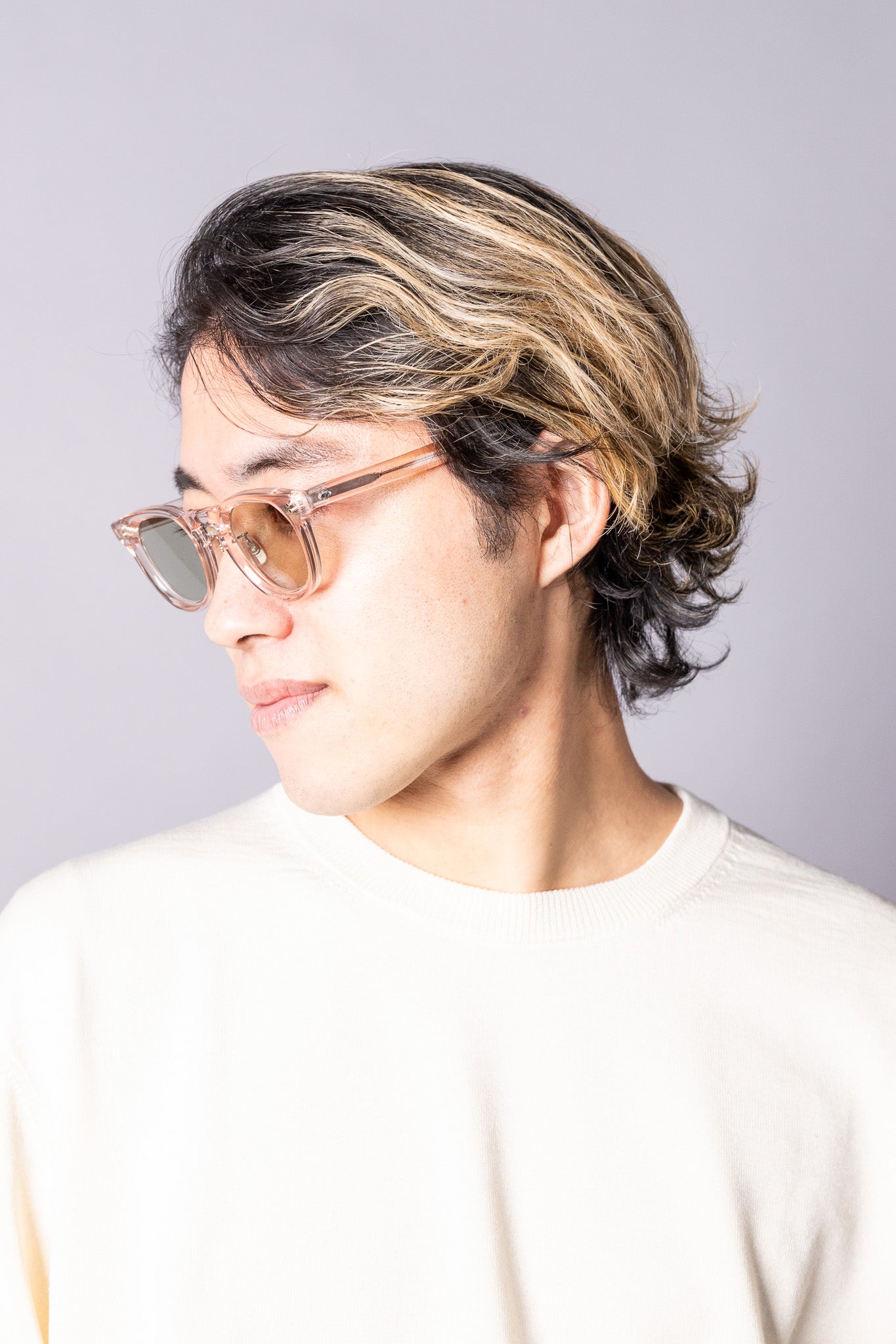 eyewear GC006 clear pink
