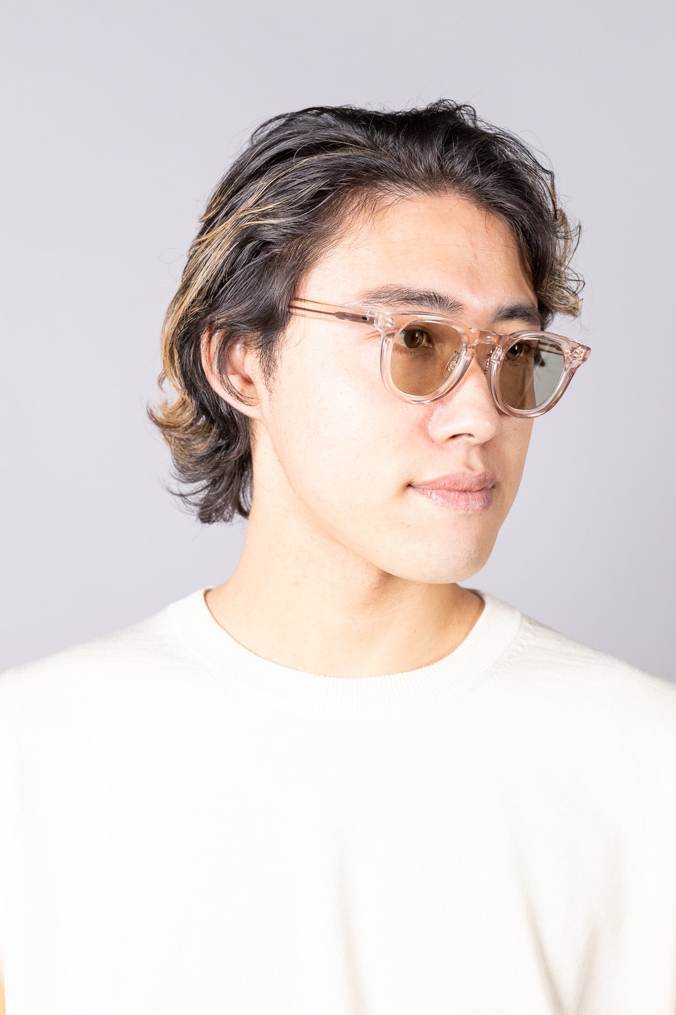 eyewear GC006 clear pink
