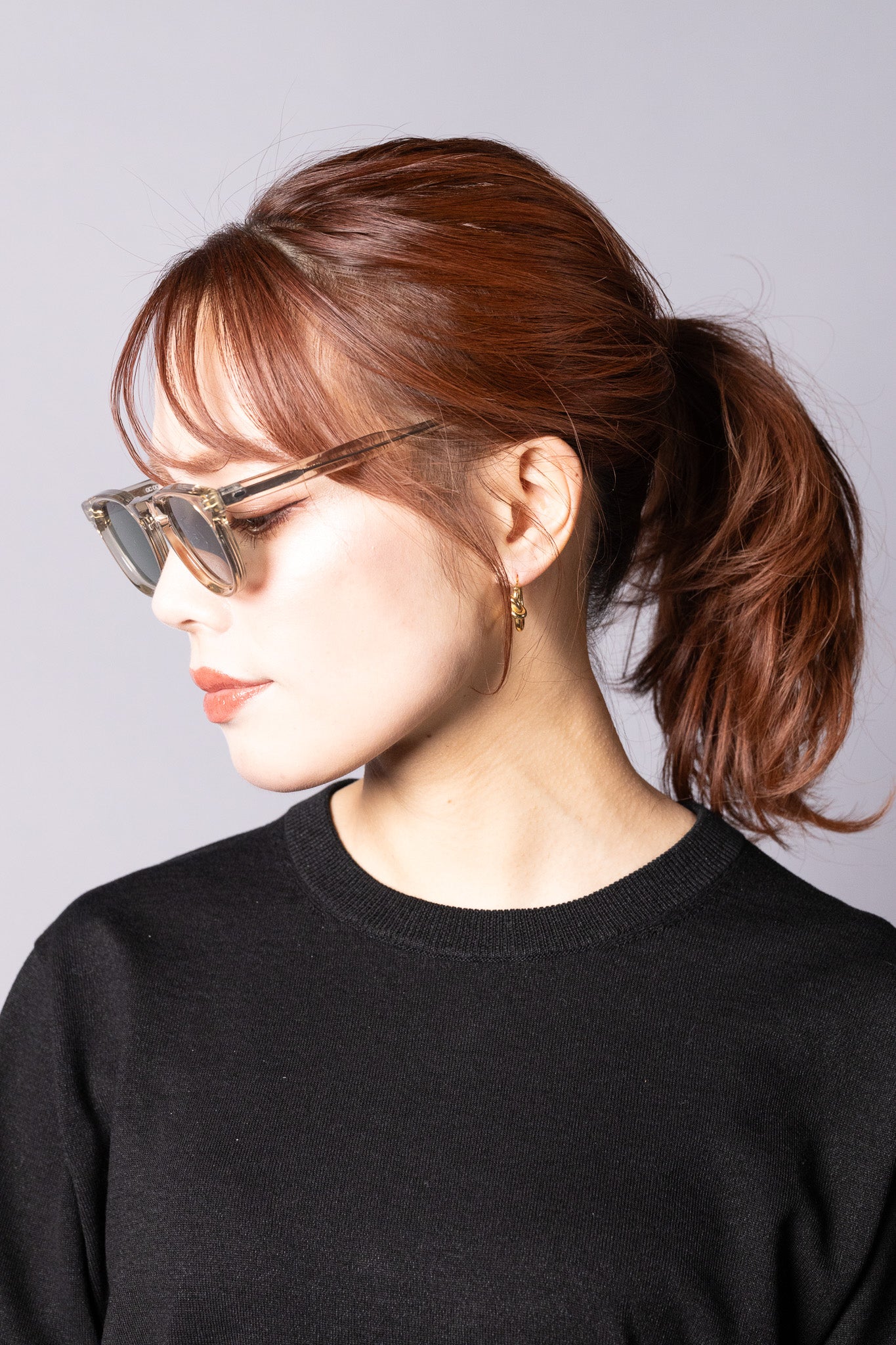 eyewear GC006 clear khaki