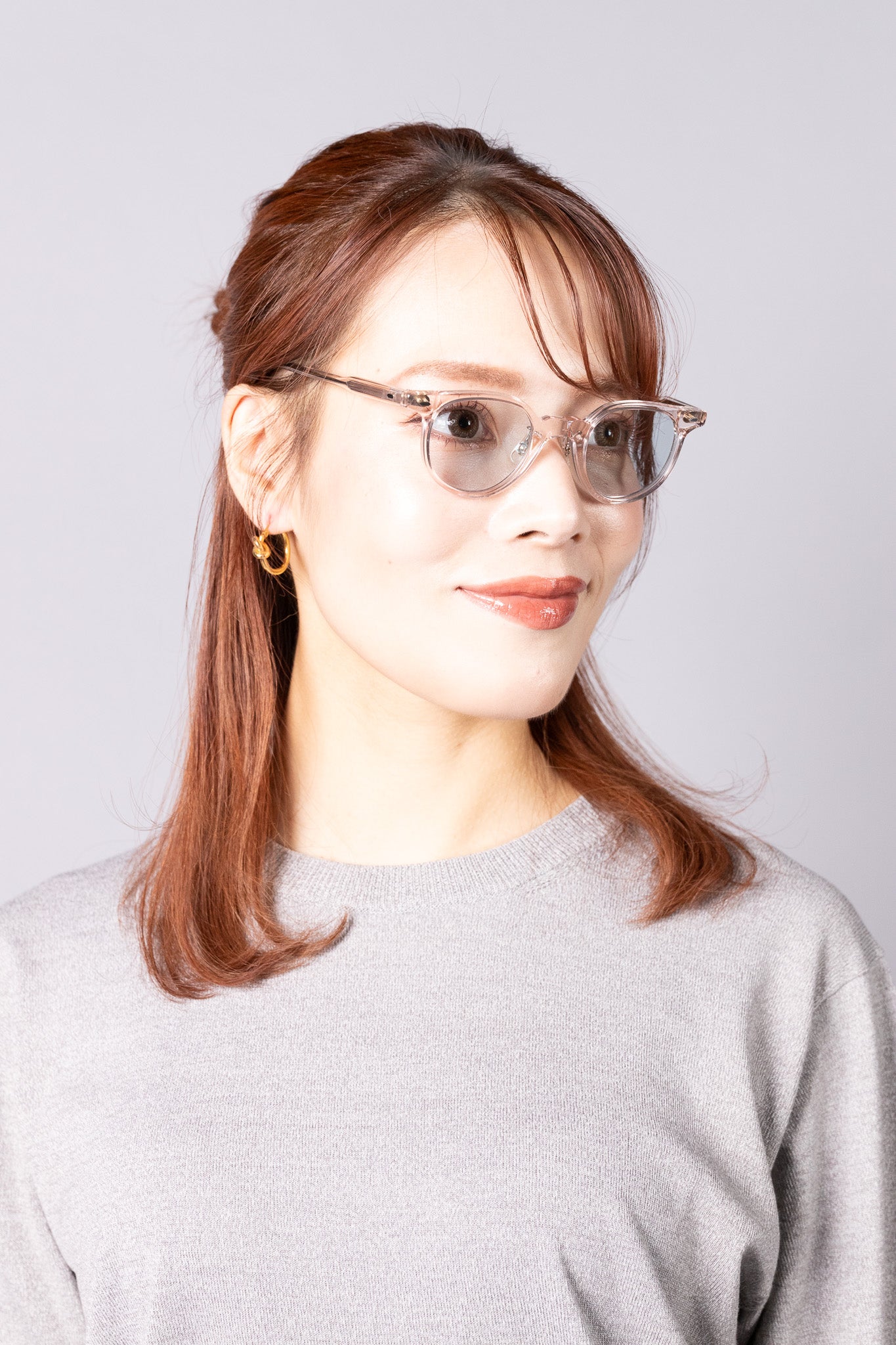 eyewear GC014 clear powder pink