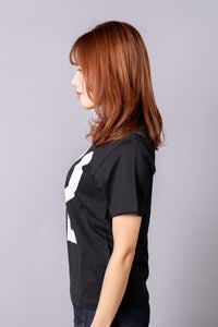 『unnames.』ロゴTシャツ  black