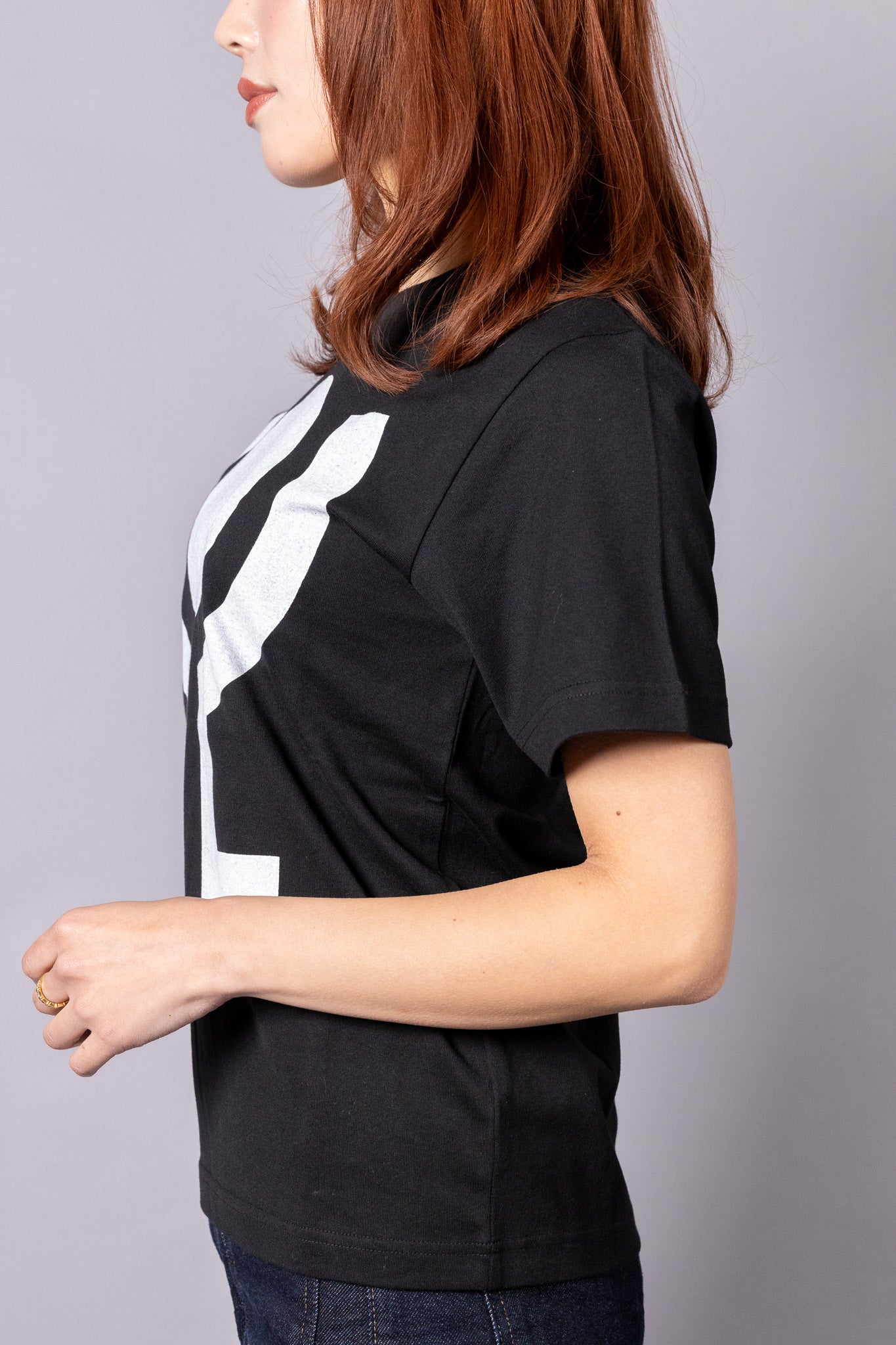 『unnames.』ロゴTシャツ  black