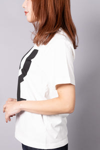 『unnames.』ロゴTシャツ  white