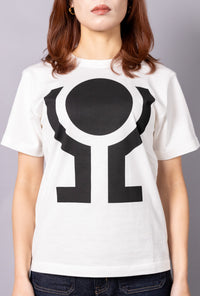 『unnames.』ロゴTシャツ  white