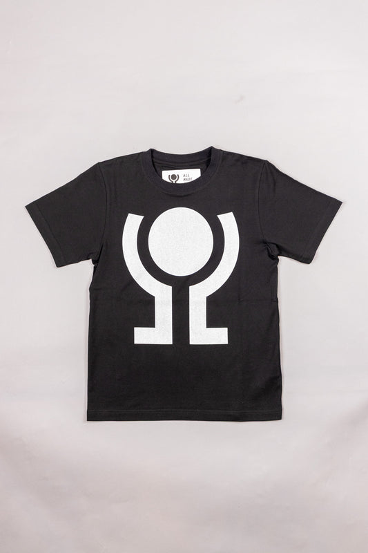 『unnames.』ロゴTシャツ  black