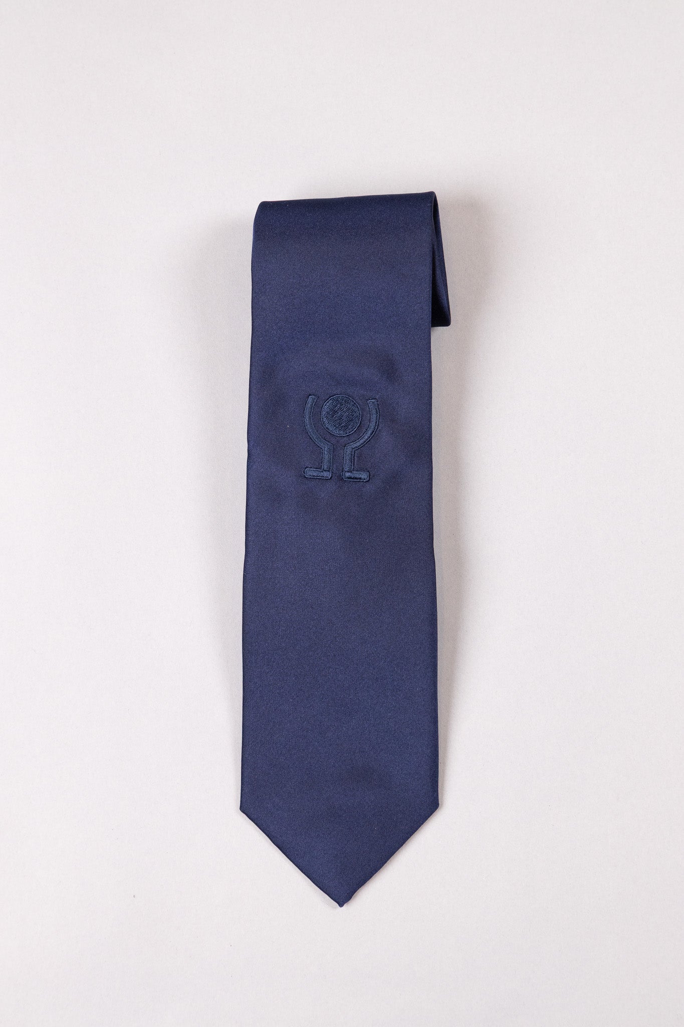 オリジナルロゴネクタイ  navy