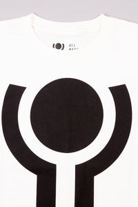 『unnames.』ロゴTシャツ  white