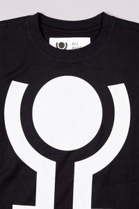『unnames.』ロゴTシャツ  black