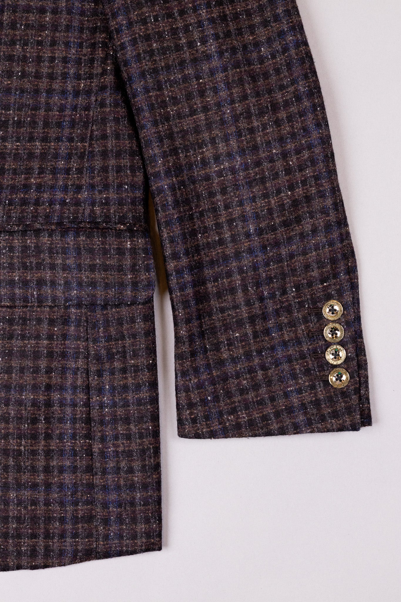 ジャケット　brown black