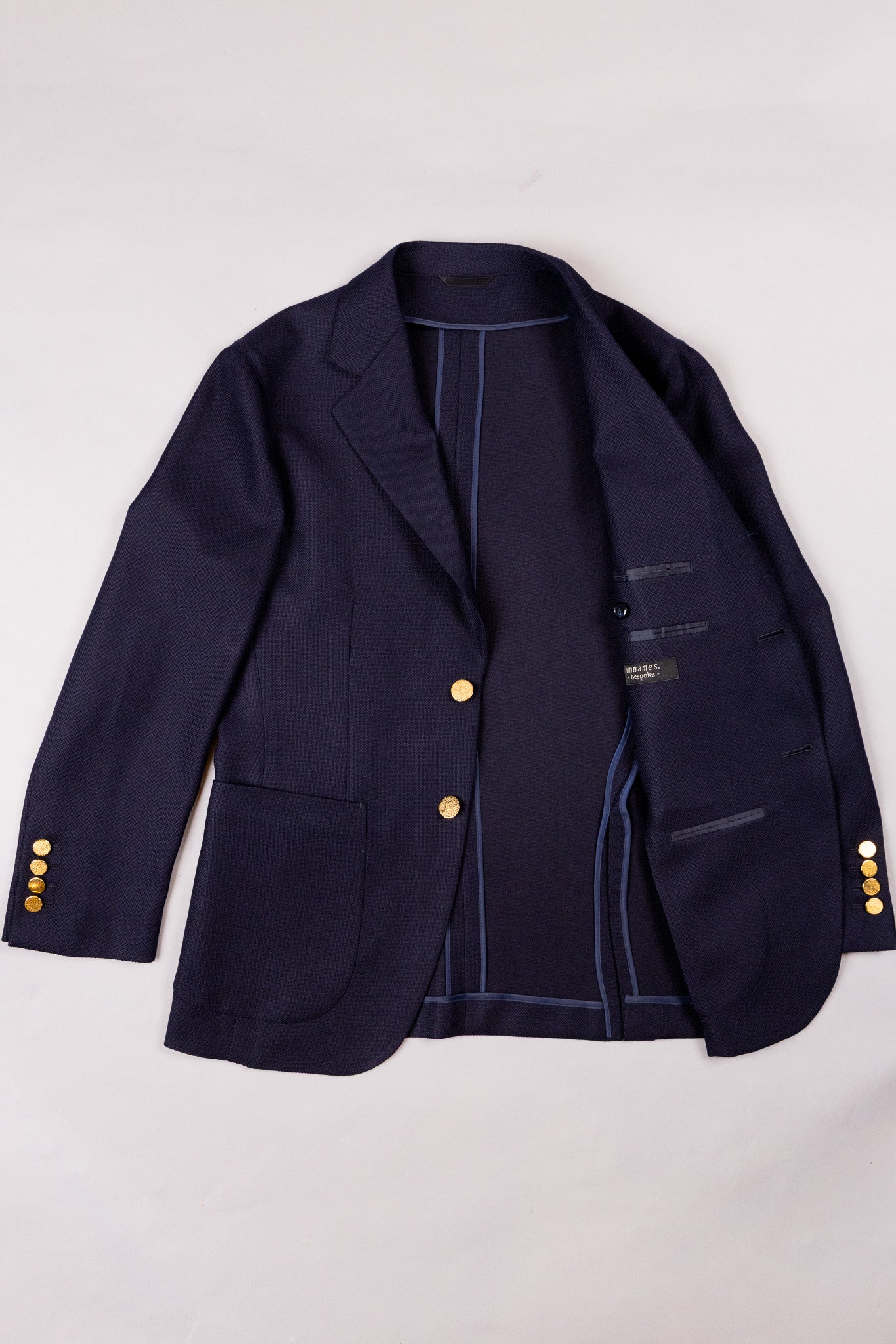 『unnames.』ジャケット　navy