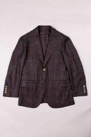 ジャケット　brown black