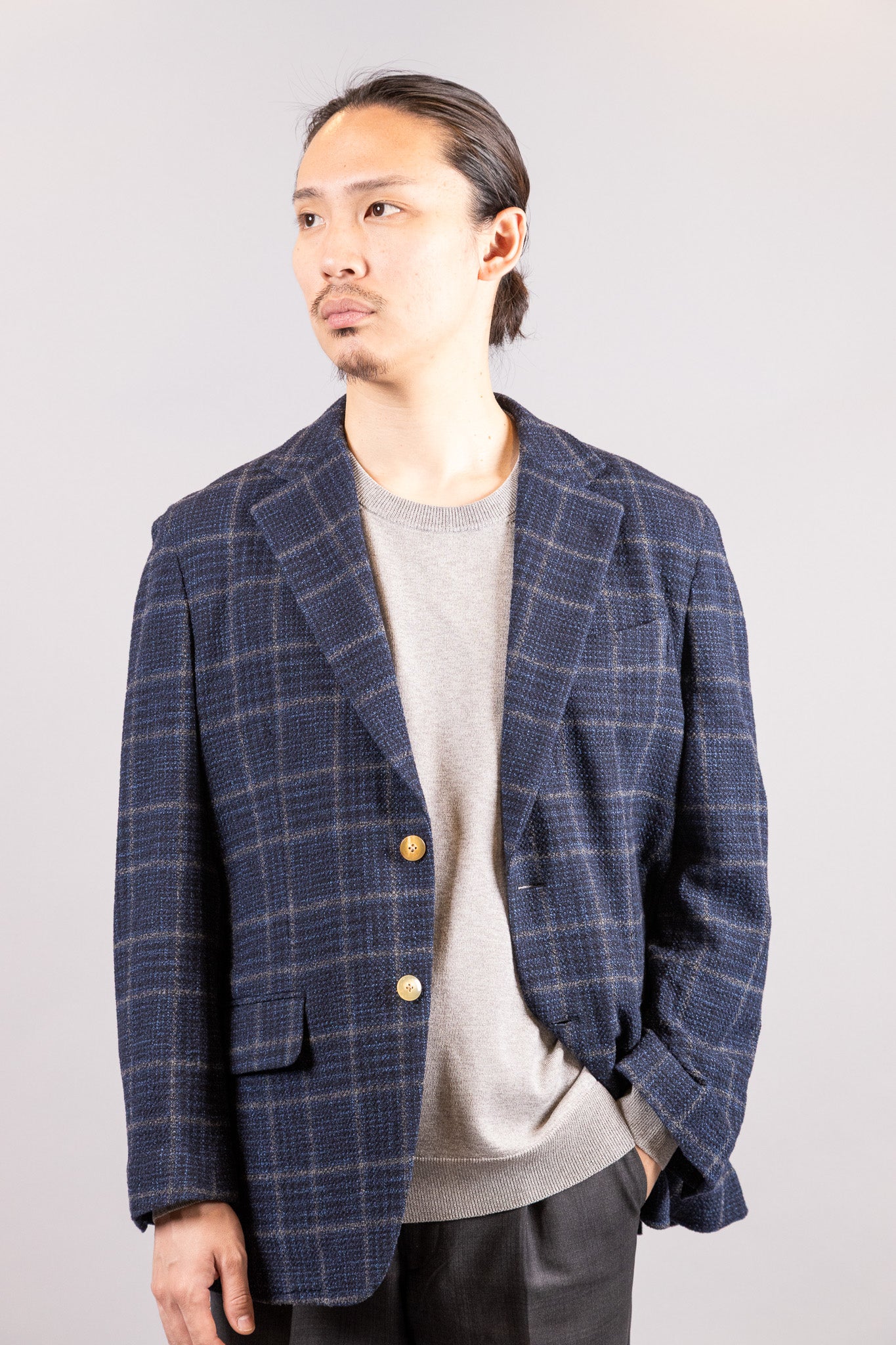 『unnames.』ジャケット　blue beige