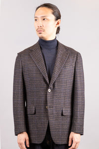 ジャケット　brown black