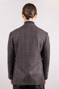 ジャケット　brown black