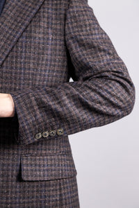 ジャケット　brown black