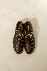 【chausser】 GURKHA SHOES BROWN