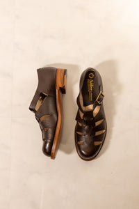 【chausser】 GURKHA SHOES BROWN