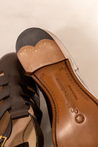【chausser】 GURKHA SHOES BROWN