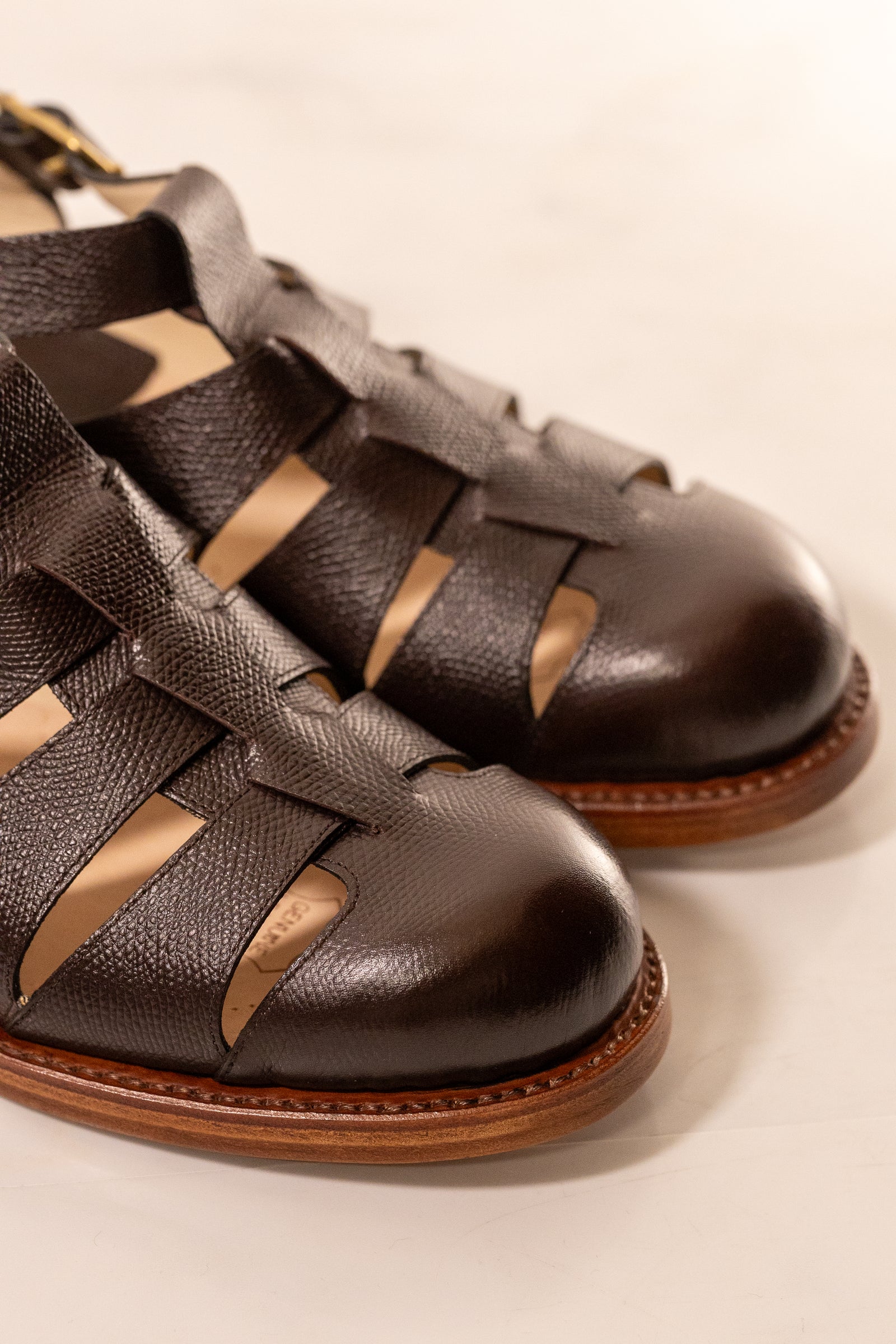 【chausser】 GURKHA SHOES BROWN