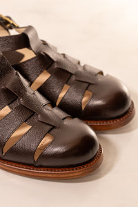 【chausser】 GURKHA SHOES BROWN