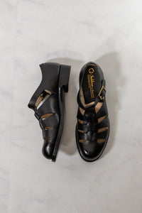 【chausser】 GURKHA SHOES BLACK