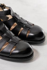 【chausser】 GURKHA SHOES BLACK