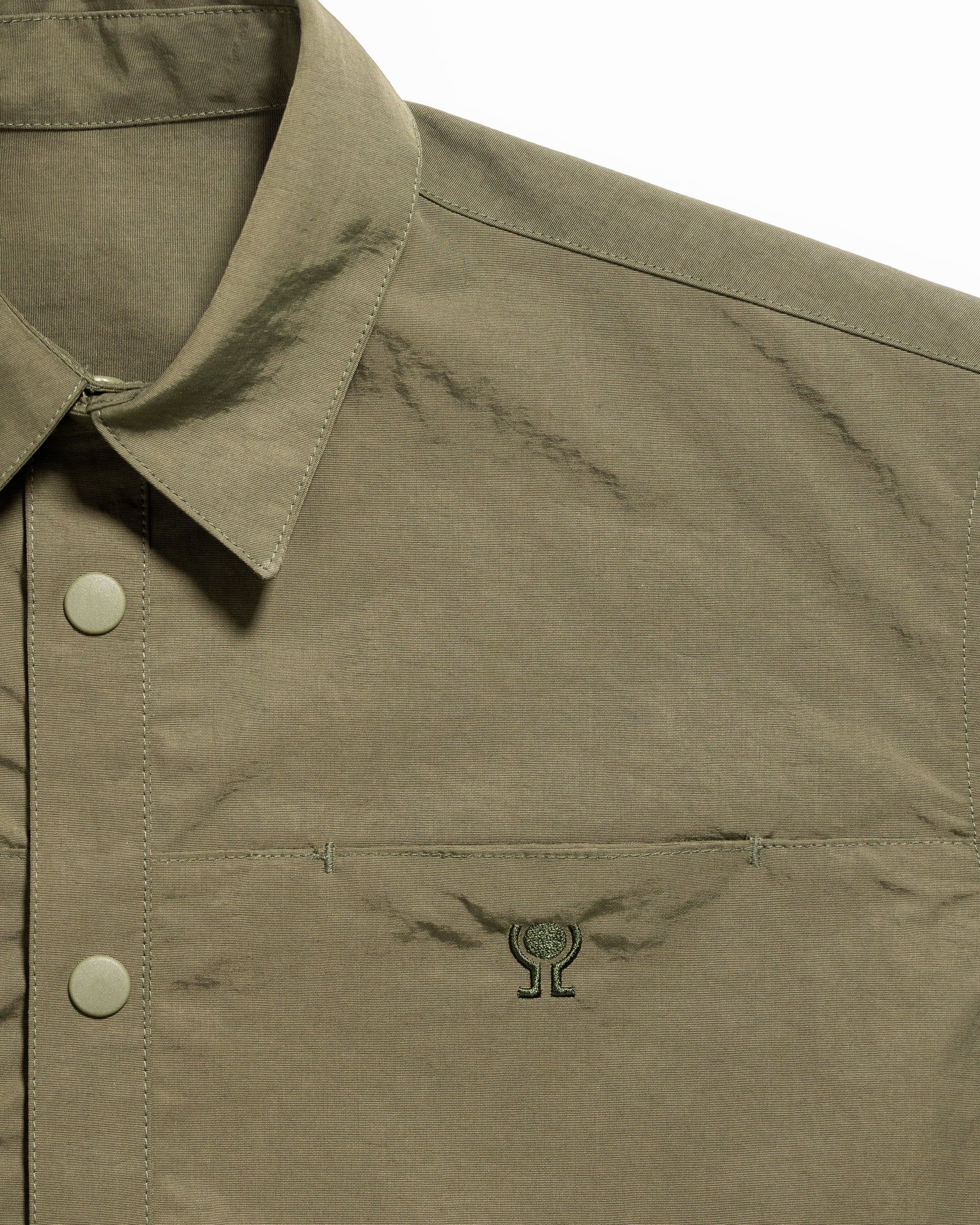 【予約販売】 『unnames.golf』テックシャツ khaki