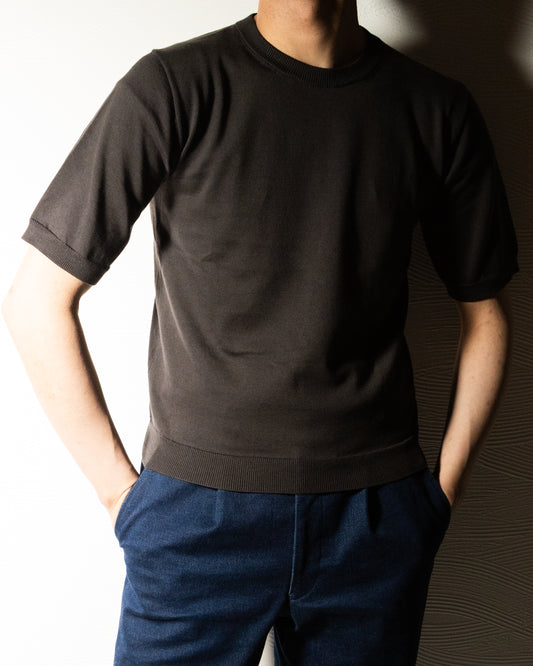 【予約販売】『unnames.』シーアイランドコットンTシャツ gray