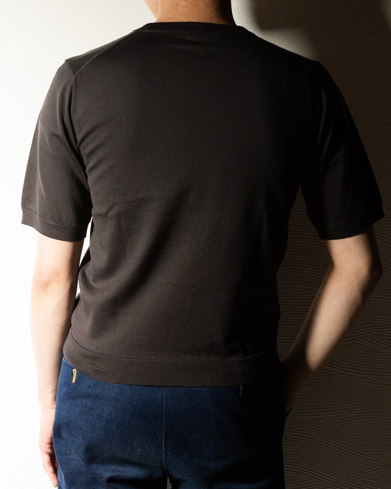 【予約販売】『unnames.』シーアイランドコットンTシャツ gray