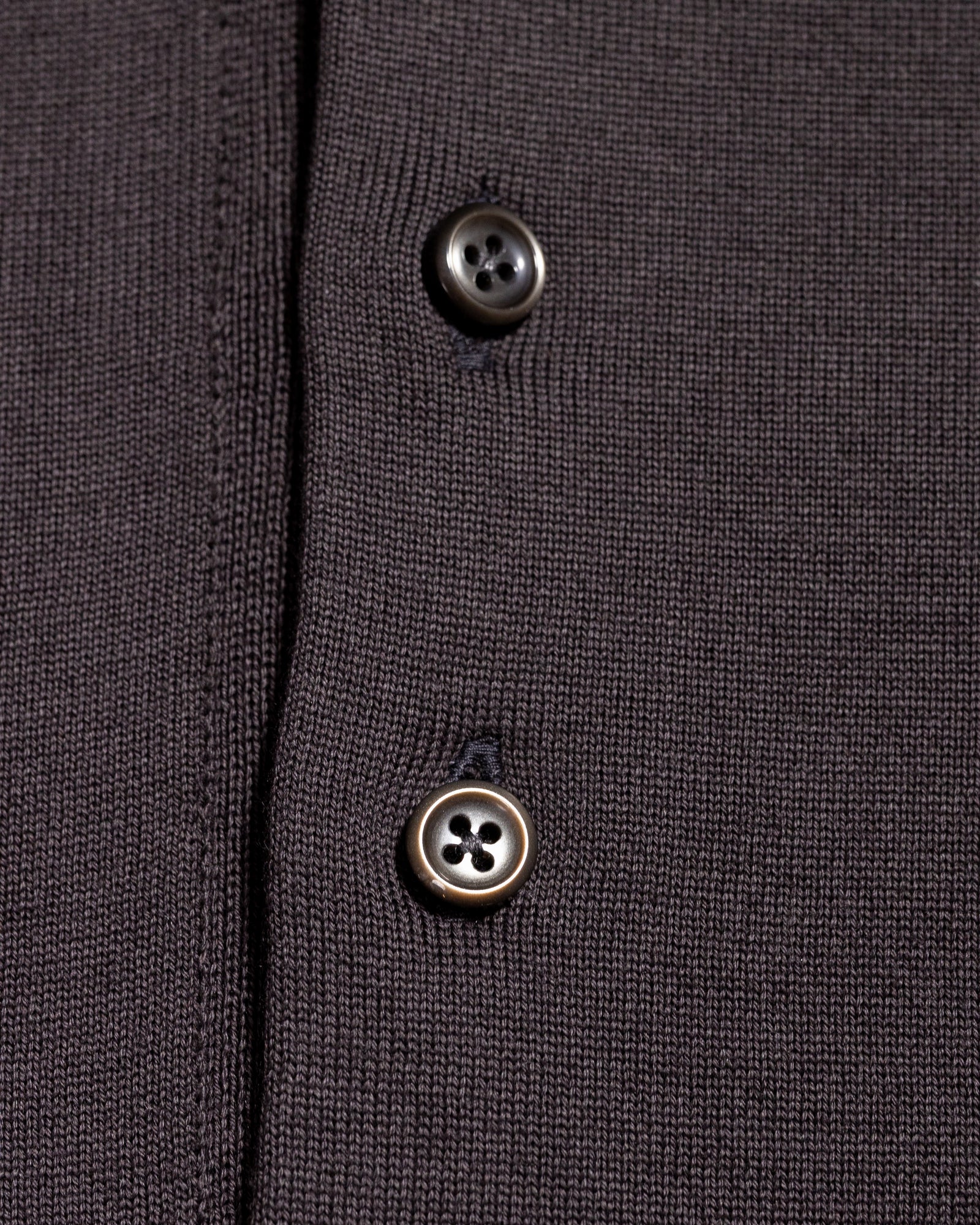 【予約販売】『unnames.』シーアイランドコットン ニットポロ gray