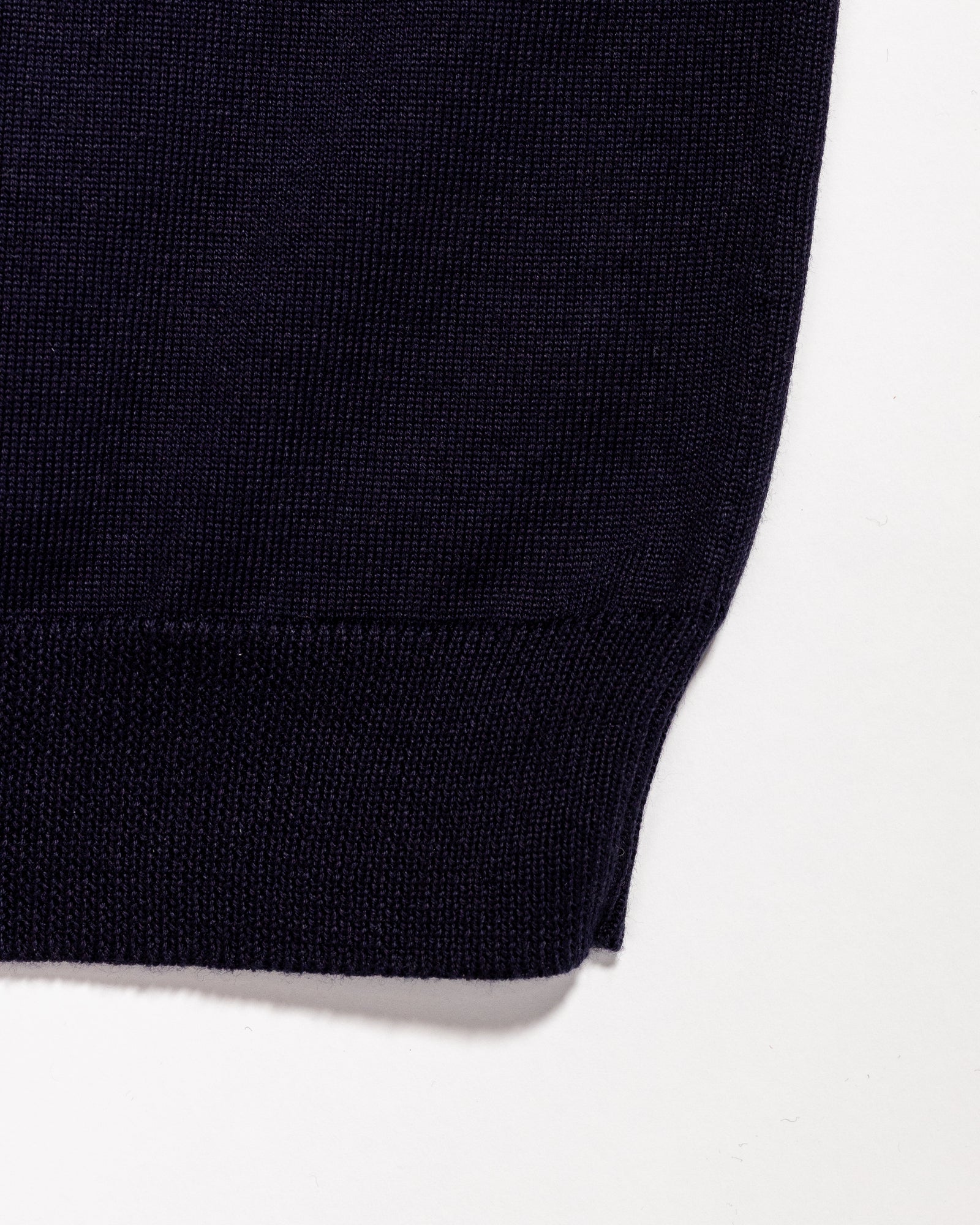【予約販売】『unnames.』シーアイランドコットンTシャツ navy