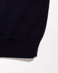 【予約販売】『unnames.』シーアイランドコットンTシャツ navy