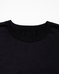 【予約販売】『unnames.』シーアイランドコットン Tシャツ Black