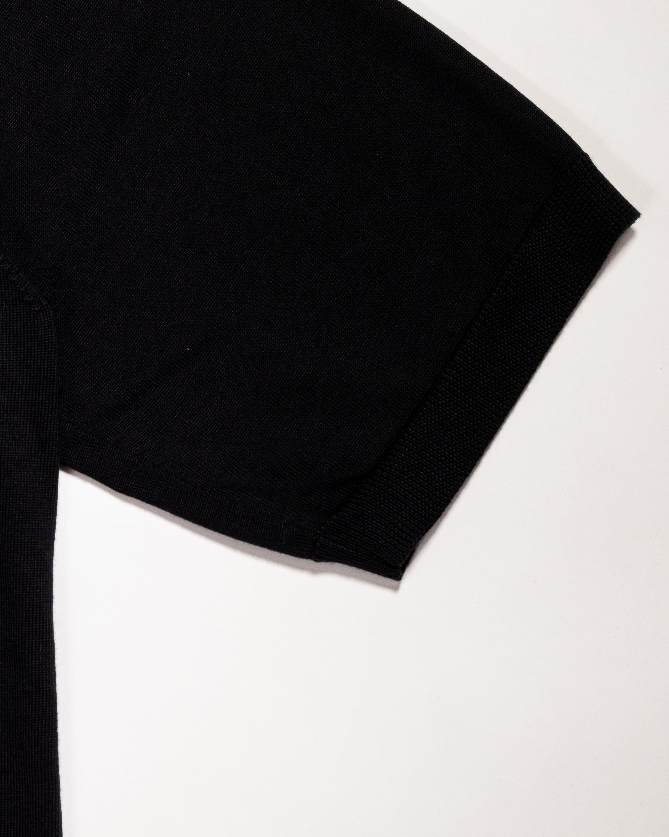予約販売】『unnames.』シーアイランドコットン Tシャツ Black