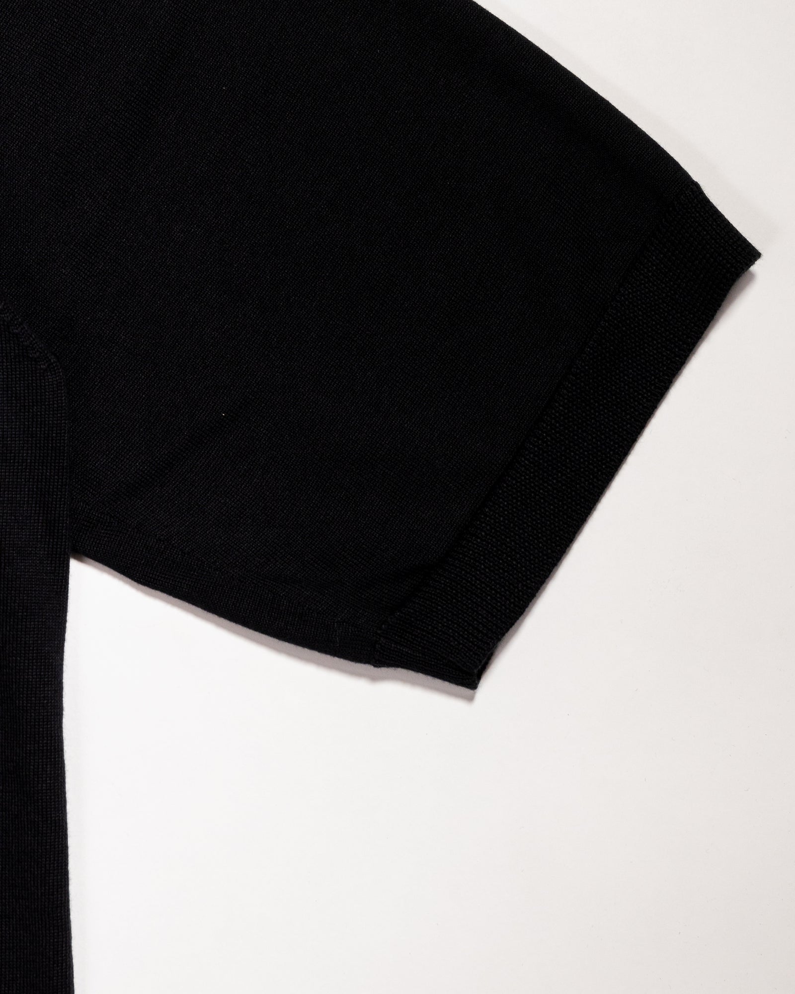 【予約販売】『unnames.』シーアイランドコットン Tシャツ Black