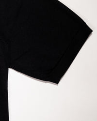 【予約販売】『unnames.』シーアイランドコットン Tシャツ Black