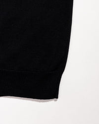 【予約販売】『unnames.』シーアイランドコットン Tシャツ Black