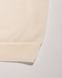 【予約販売】『unnames.』シーアイランドコットンTシャツ white