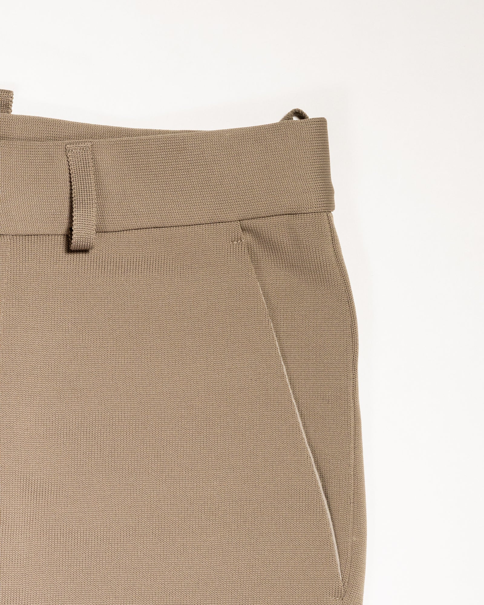 【予約販売】『unnames.golf』ニットロングパンツ beige