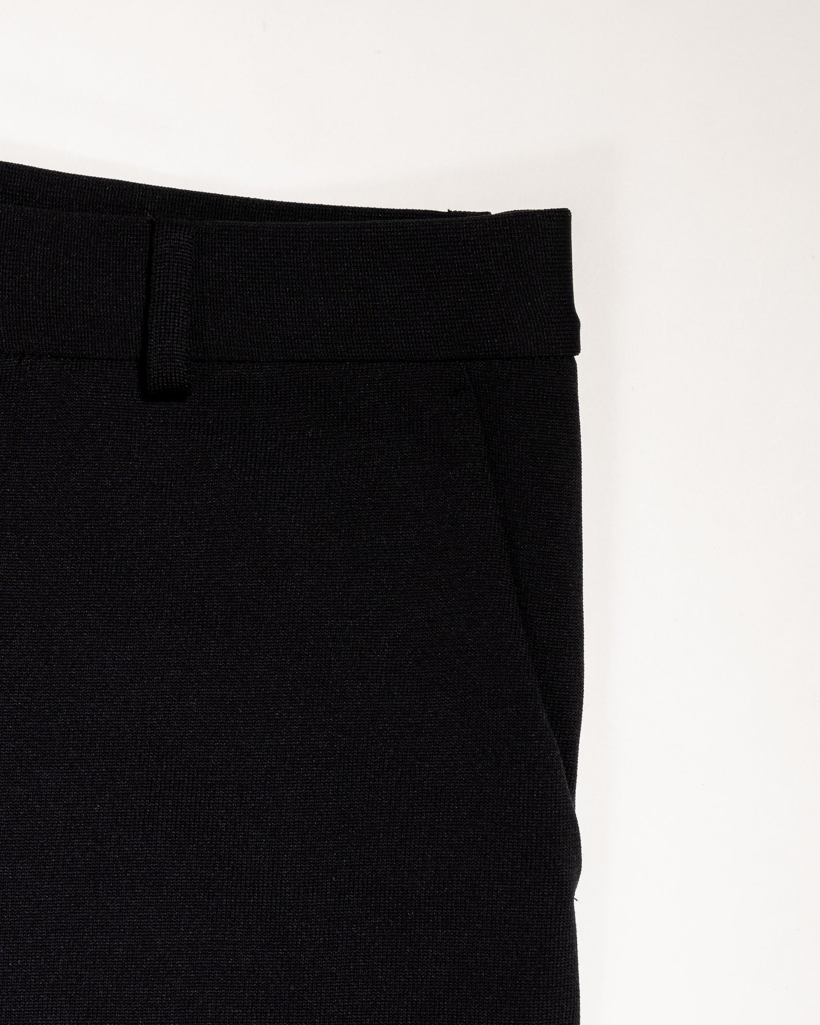 【予約販売】『unnames.golf』ニットロングパンツ Black