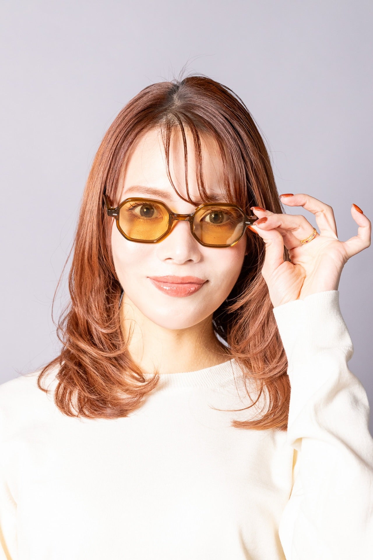 eyewear GC013 clear brown